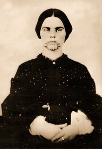 Portrait of Olive Oatman, c.1857 by Unbekannt