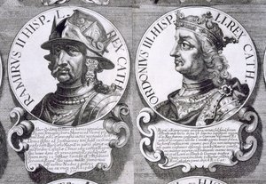 Portraits of Ramiro II and Ordono III by Unbekannt