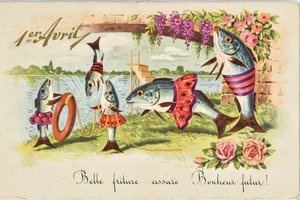 April 1st, April Fish by Unbekannt