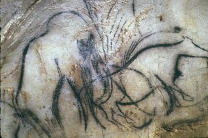 Prehistoric Cave of Pech Merle, Chapel of the Mammoths, 25,000 Years, Cabrerets, Lot, Midi Pyrenees, France