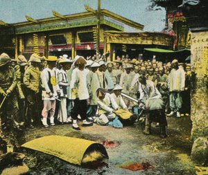 Public execution in China