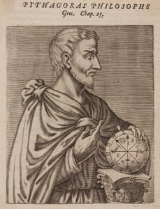 Pythagoras, Greek philosopher and mathematician, 6th century BC by Unbekannt