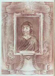 Rene Descartes, French philosopher and mathematician, c 1630 by Unbekannt