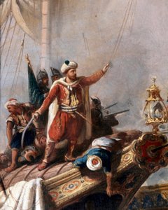 Representation of Hayreddin Barbarossa (detail)