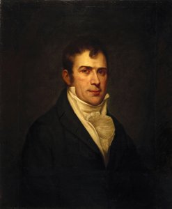 Robert Fulton, American artist and inventor, c 1800