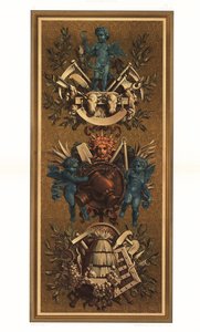 Rococo Wall Panels in the Louvre, Paris by Unbekannter Künstler