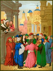 Saint Catherine with doctors of Alexandria