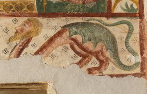 Saint Maria in Sylvis, Abbey, Church, Fresco, Sesto al Reghena, Friuli, Italy