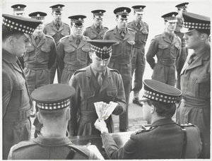 Scots Guard Pay Parade by Unbekannt