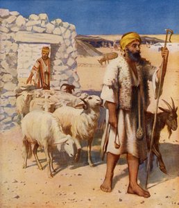 Shepherd and sheepfold