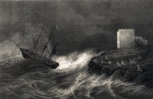 Shipwreck of the Bricks Aventure and Silene on the Algerian Coast, May 15