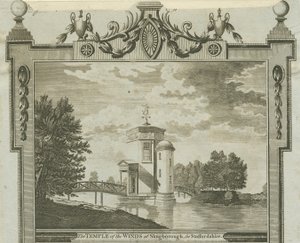 Shugborough - Temple of the Winds (Engraving, c.1770) by Unbekannt