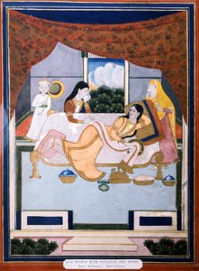 Sick Woman with Doctor and Nurse