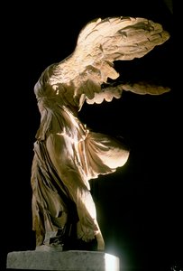 Side View of the Victory of Samothrace by Unbekannt