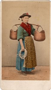 Small Trades: Portrait of a Water Carrier, Venice (19th Century)