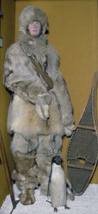 Snowsuit and accessories worn by Dr. Edward Adrian Wilson on the Discovery Expedition with Scott in Antarctica