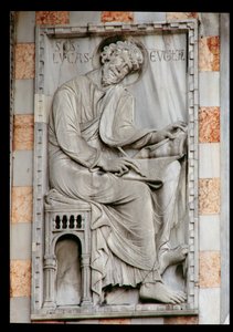 St. Luke, Relief from the North Side of the Basilica by Unbekannt