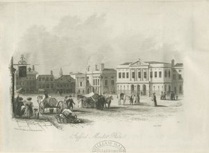Stafford - Market Place (engraving)