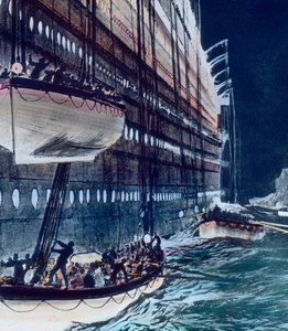 Steam Ship on Great Journey