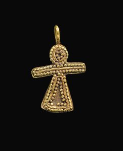 Tanit pendant, c.7th - 6th century BC