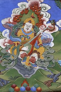 Temple of the Thousand Buddhas, Dashang Kagyu Ling congregation: Guardian of the temple, La Boulaye, France