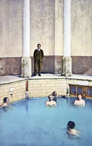 Teplice Sanov Baths in Czech Republic by Unbekannter Künstler