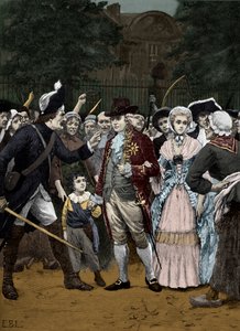 The French Royal Family en Route to the Assembly 1792