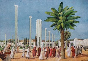 The Gate of Honour at the International Overseas Exhibition in Paris