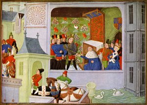 The Interview of Richard II and the Duke of Gloucester in Pleshy Castle
