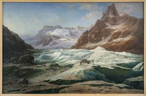 The Sea of Ice (view of the Alps by Claude Hugard de la Tour)