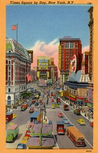Times Square by day: New York City, New York