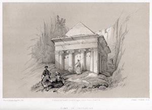 Tomb of Zechariah Outside by Unbekannter Künstler