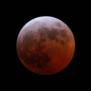 Total Lunar Eclipse, 3 March 2007 by Unbekannt