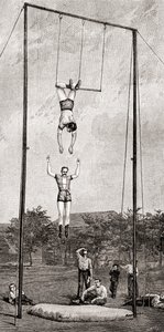 Trapeze Artists in the 19th Century