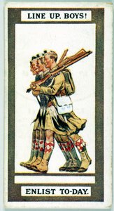 Cigarette Cards - WW1 Recruiting