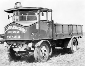 A Steam Wagon. c1930 by Unbekannt
