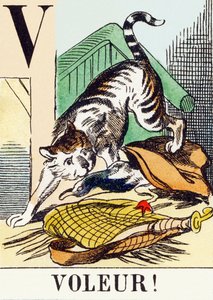 V: Thief! - The Hunting Alphabet, c.1890 by Unbekannt