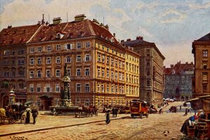 Vienna Freiung, Early 20th Century (Postcard)