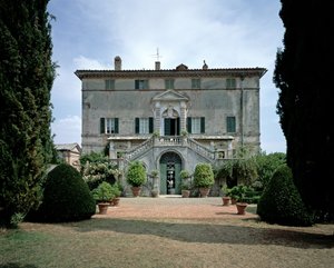 View of the Garden Facade, Designed by Carlo Fontana