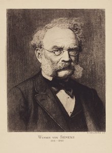 Werner von Siemens, German electrical engineer and inventor, c 1880
