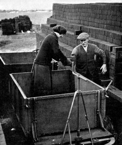 Woman Brick-Maker during World War 1
