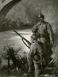 World War 1: 3rd Offensive of Battles of the Isonzo by Unbekannter Künstler