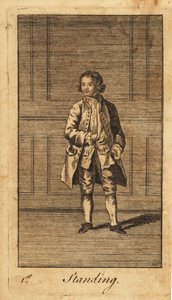 Young Gentleman Standing in a Panelled Room by Unbekannt