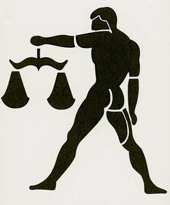 Zodiac Sign: Libra Private collection by Unbekannter Künstler