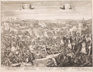 Leaflet on the Battle of Luzzara in 1702