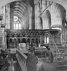Interior of Glasgow Cathedral, Scotland