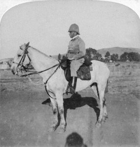 Major-General John French, the intrepid cavalry leader, Pretoria, South Africa, Boer War, 1901