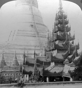 Shwedagon Pagoda, Rangoon, Burma