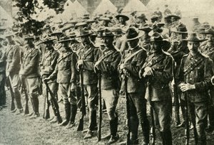 Soldiers from Australia, New Zealand, Canada, and South Africa, 1914-1918
