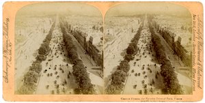 The Champs Elysees, Paris, France